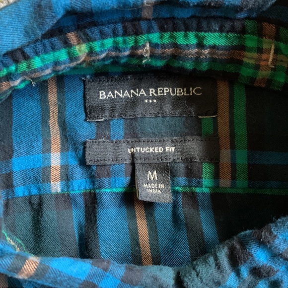 Banana Republic Flannel Shirt - Picture 2 of 3